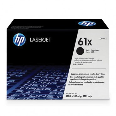 Картридж лазерный HP (C8061X) LaserJet 4100/4100N/4100DTN/4100mfp, черный, оригинальный, ресурс 10000 страниц, С8061X