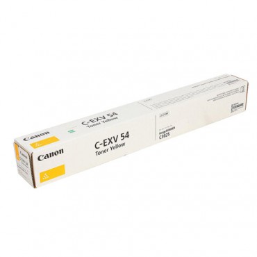 Тонер CANON (C-EXV54Y) C3025i, желтый, оригинальный, ресурс 8500 страниц, 1397C002