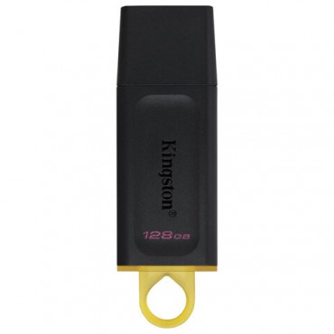 Флеш-диск 128 GB KINGSTON DataTraveler Exodia, разъем USB 3.2, черный/желтый, DTX/128GB